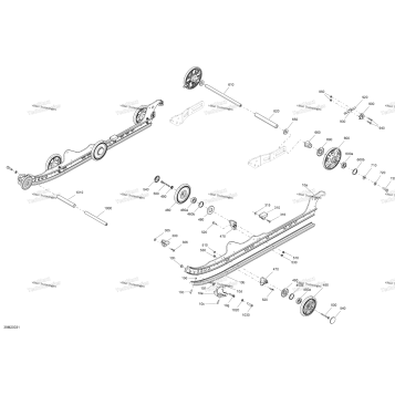 SUSPENSION, REAR - UPPER SECTION
