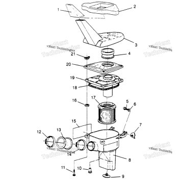 AIR BOX ASSEMBLY SPORTSMAN 4X4