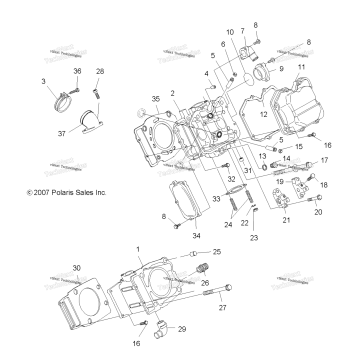 ENGINE, CYLINDER & HEAD