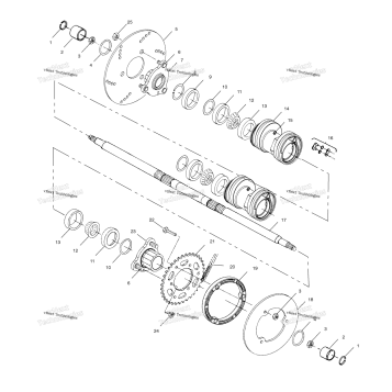 REAR HOUSING