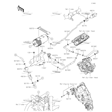 FUEL EVAPORATIVE SYSTEM(CA)