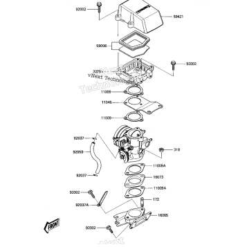 FLAME ARRESTER/CARBURETOR BRACKETS