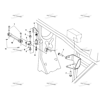 FRAME MOUNTING A01CH50AA