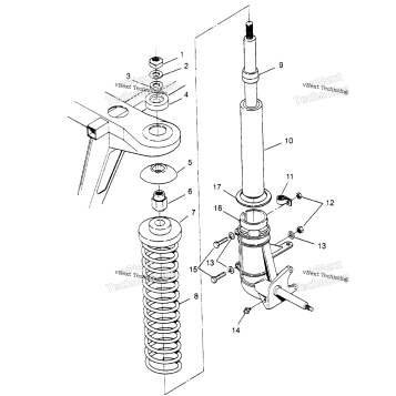 STRUT ASSEMBLY TRAIL BLAZER