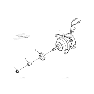 FAN MOTOR 4X4 400L