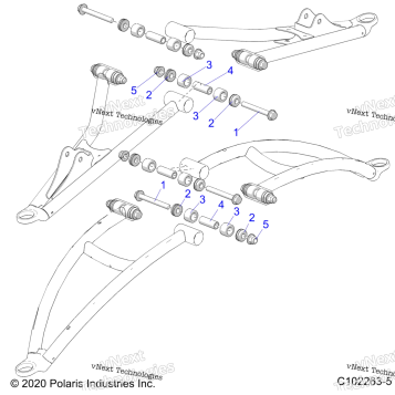 SUSPENSION, FRONT AARMS MOUNTING