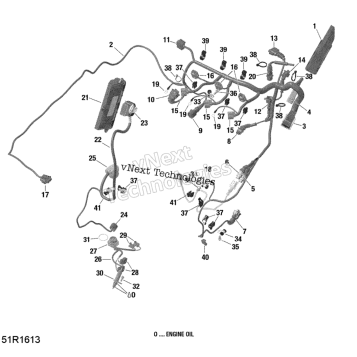 ENGINE HARNESS AND ELECTRONIC MODULE - SE6