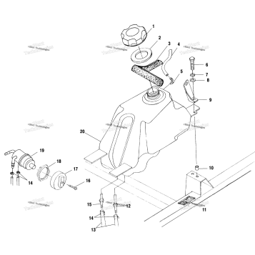 FUEL TANK A01CH50AA