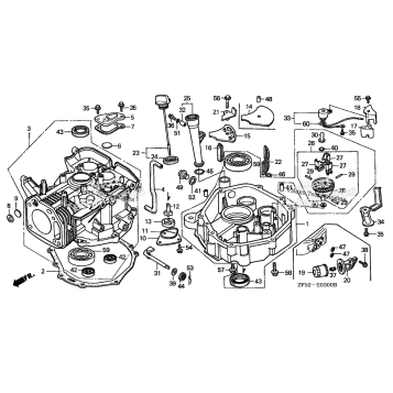 CYLINDER@OIL PAN
