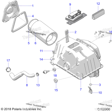 ENGINE, AIR INTAKE