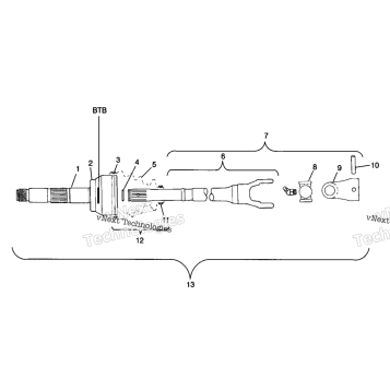 CV JOINT BTB