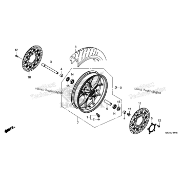 FRONT WHEEL