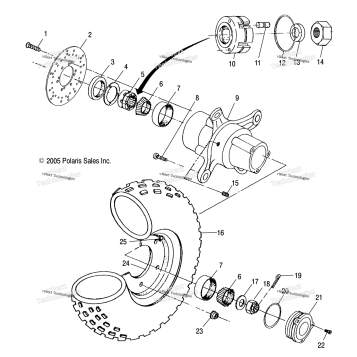 WHEELS, FRONT