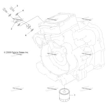 ENGINE, OIL FILTER