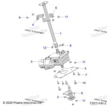 STEERING POST & EPS