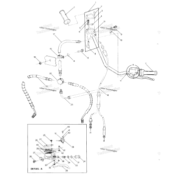 HAND CONTROL CABLE ASSEMBLY
