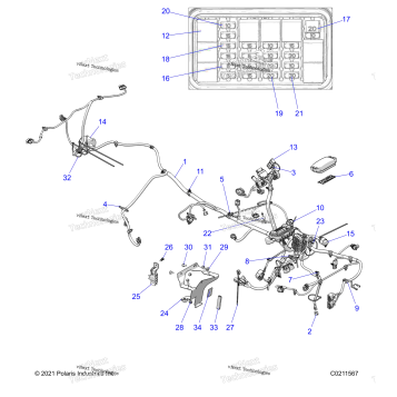 ELECTRICAL, MAIN WIRE HARNESS