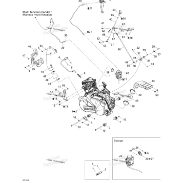 ENGINE AND ENGINE SUPPORT