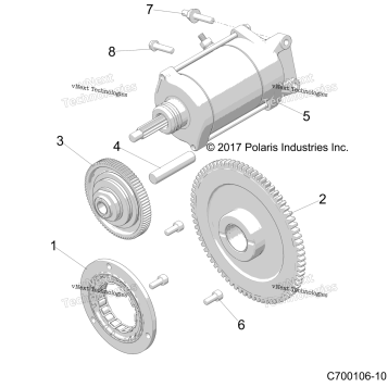 ENGINE, STARTER