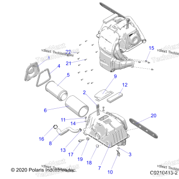ENGINE, AIR INTAKE