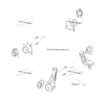 BRAKES, CALIPER MOUNTING