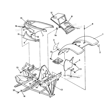 FRONT CAB ASSEMBLY 250 6X6