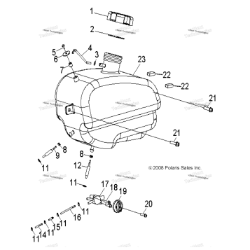 BODY, FUEL TANK & HOSES