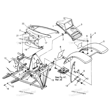 FRONT CAB ASSEMBLY 6X6 400L