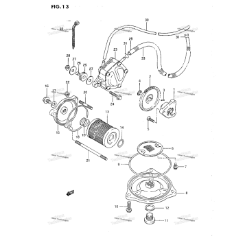 OIL PUMP-FUEL PUMP
