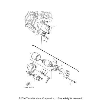STARTING MOTOR