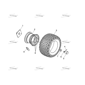 REAR WHEEL A03FA09CA/CC/CD