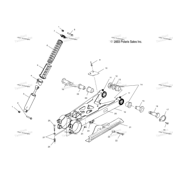 SWING ARM/SHOCK MOUNTING
