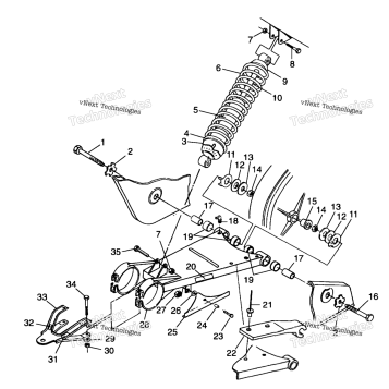 SWING ARM/SHOCK MOUNTING