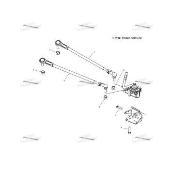 GEARCASE SELECTOR MOUNTING
