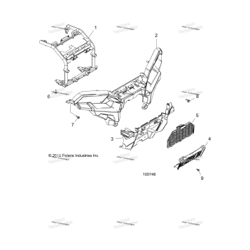 BODY, FRONT BUMPER & MOUNTING