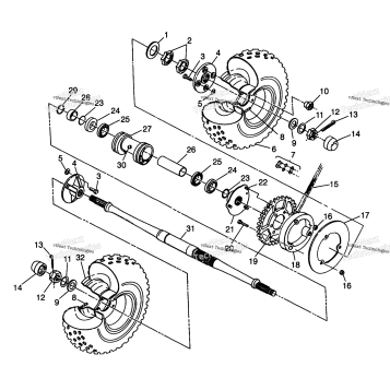 REAR WHEEL DRIVE SPORT 400L