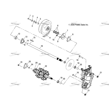 DRIVE TRAIN, DRIVESHAFT & JACKSHAFT
