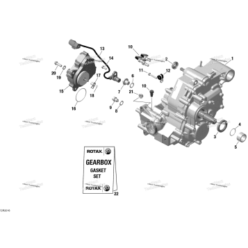 GEAR BOX AND COMPONENTS 420686217 - EXCEPT NORTH EDITION
