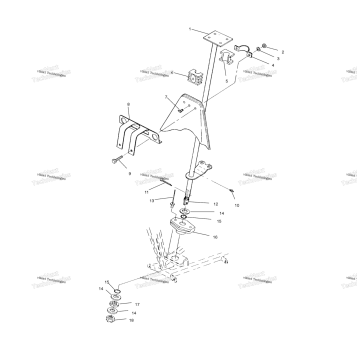 STEERING POST ASSEMBLY