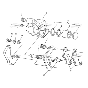 FRONT BRAKE MAGNUM 6X6 & MAGNUM 6X6 SWEDISH S968744