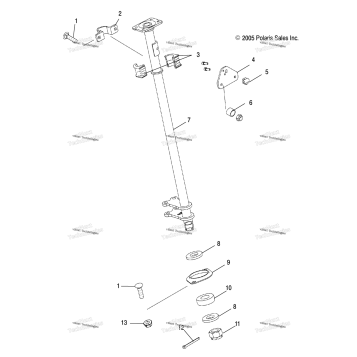STEERING POST