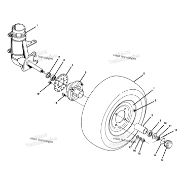 FRONT WHEEL ASSEMBLY