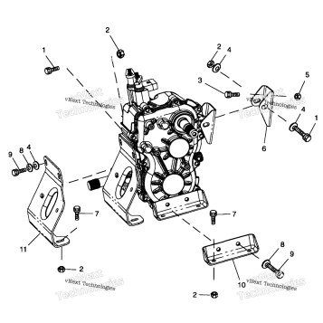 TRANSMISSION MOUNTING