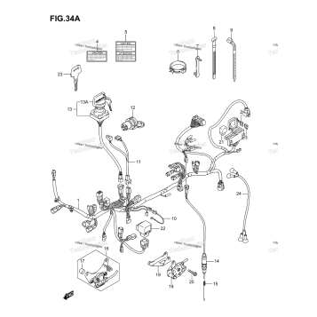 WIRING HARNESS (MODEL K6/K7)