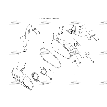 CLUTCH COVER /AB/AC