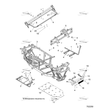 CHASSIS, FRAME & FRONT BUMPER R18RMA50B4/B1