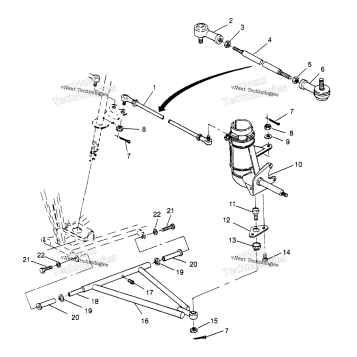 STEERING/AARM TRAIL BOSS