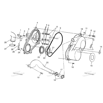 CLUTCH COVER XPLORER 500