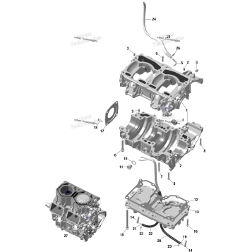 ROTAX - CRANKCASE