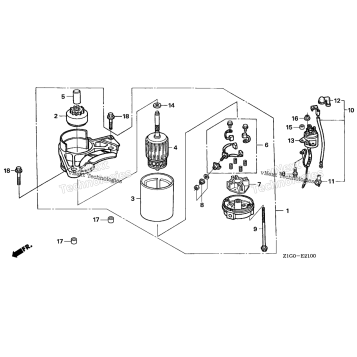 STARTER MOTOR